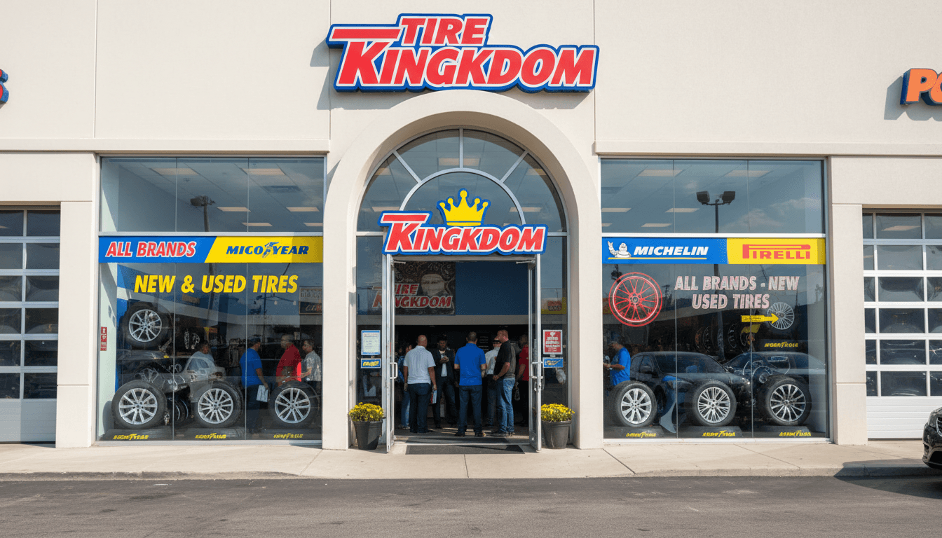 Convenient storefront parking lot with easy access and clear signage
